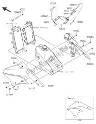 carénages du moteur