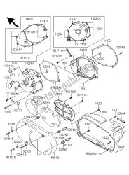 cubierta izquierda del motor