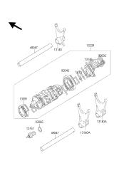 GEAR CHANGE DRUM & SHIFT FORK(S)