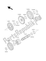 GEAR CHANGE DRUM & SHIFT FORKS