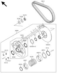 DRIVEN CONVERTER & DRIVE BELT