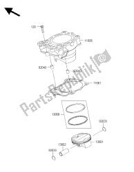 cylindre et piston (s)