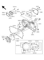 cubierta del motor derecha