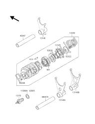 GEAR CHANGE DRUM & SHIFT FORK