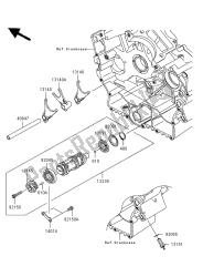 GEAR CHANGE DRUM & SHIFT FORK