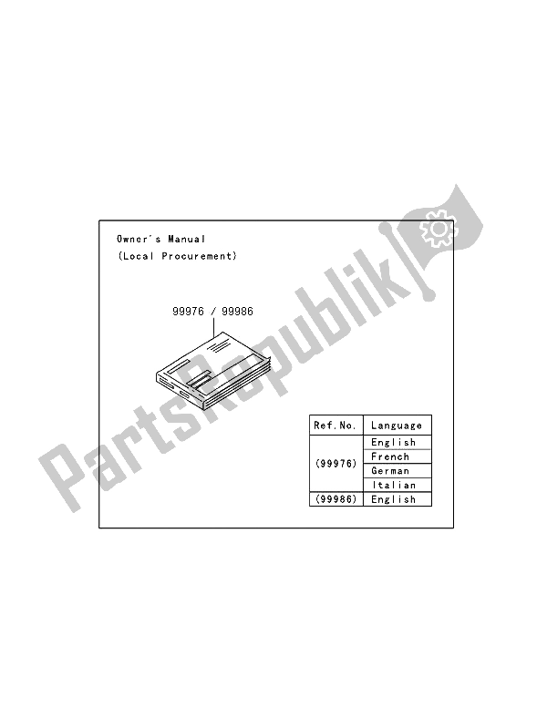 All parts for the Manual of the Kawasaki VN 800 Classic 2006