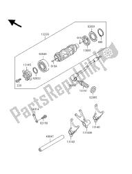 GEAR CHANGE DRUM & SHIFT FORK