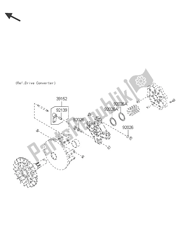 All parts for the Optional Parts of the Kawasaki Brute Force 750 4X4I EPS 2016