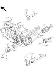 GEAR CHANGE DRUM & SHIFT FORK