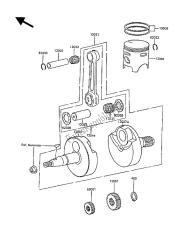 vilebrequin et piston (s)