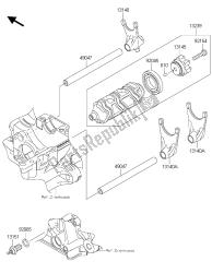 GEAR CHANGE DRUM & SHIFT FORK(S)