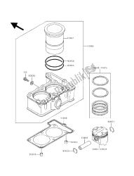 cylindre et piston (s)