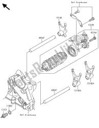 tambour de changement de vitesse et fourche (s) de changement de vitesse