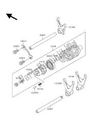 GEAR CHANGE DRUM & SHIFT FORK