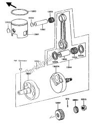 vilebrequin et piston