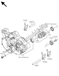 GEAR CHANGE DRUM & SHIFT FORK