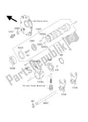 GEAR CHANGE DRUM & SHIFT FORK