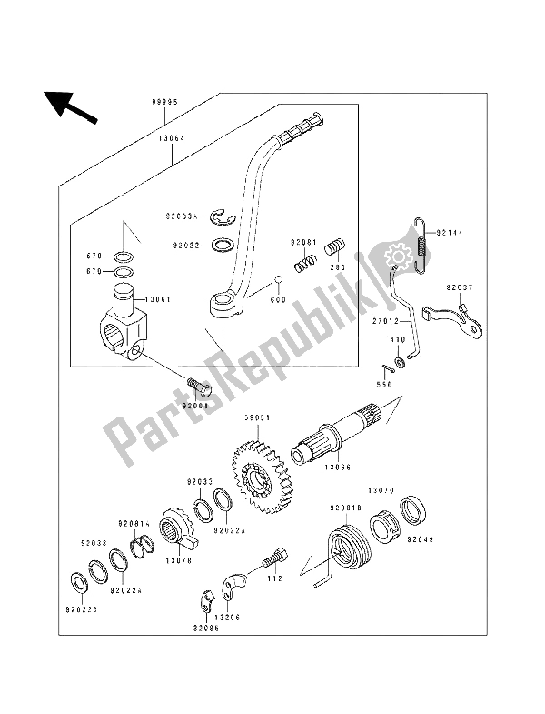 All parts for the Optional Parts of the Kawasaki Tengai 650 1990