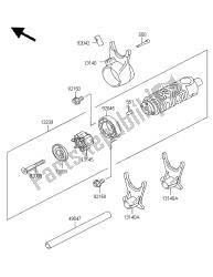 GEAR CHANGE DRUM & SHIFT FORK