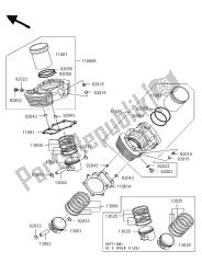 cylindre et piston (s)