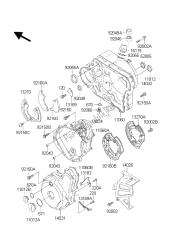 cubierta del motor