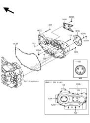 cubierta del motor derecha