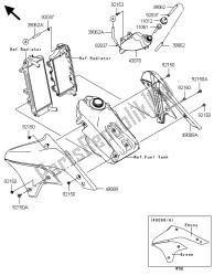 carénages du moteur