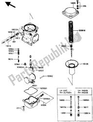 carburateur onderdelen