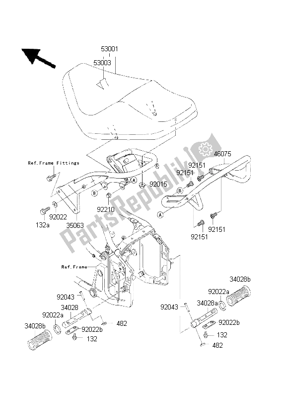 All parts for the Accessory of the Kawasaki VN 800 Drifter 2001