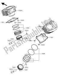 cylindre et piston (s)