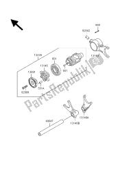 GEAR CHANGE DRUM & SHIFT FORK