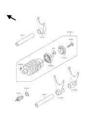 changer le tambour et la fourchette de changement