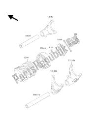 GEAR CHANGE DRUM & SHIFT FORK