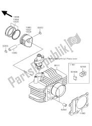 cylindre et piston (s)