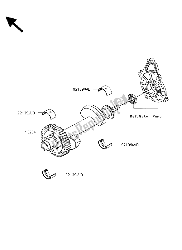 Wszystkie części do Stabilizator Kawasaki Versys 650 2013