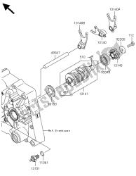 GEAR CHANGE DRUM & SHIFT FORK(S)