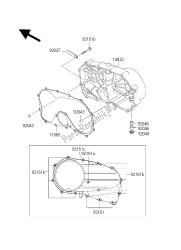 cubierta del motor derecha