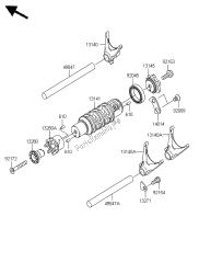 tambour de changement de vitesse et fourchette de changement de vitesse