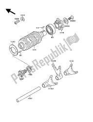 tambour de changement de vitesse et fourche (s) de changement de vitesse