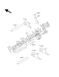 GEAR CHANGE DRUM & SHIFT FORK