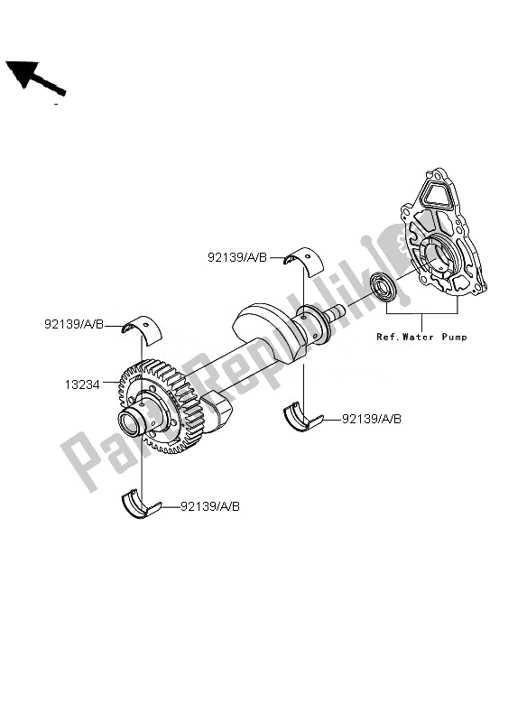 Wszystkie części do Stabilizator Kawasaki Versys 650 2011