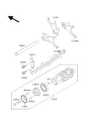 GEAR CHANGE DRUM & SHIFT FORK