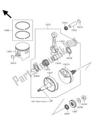 vilebrequin et piston (s)