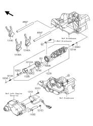 GEAR CHANGE DRUM & SHIFT FORK