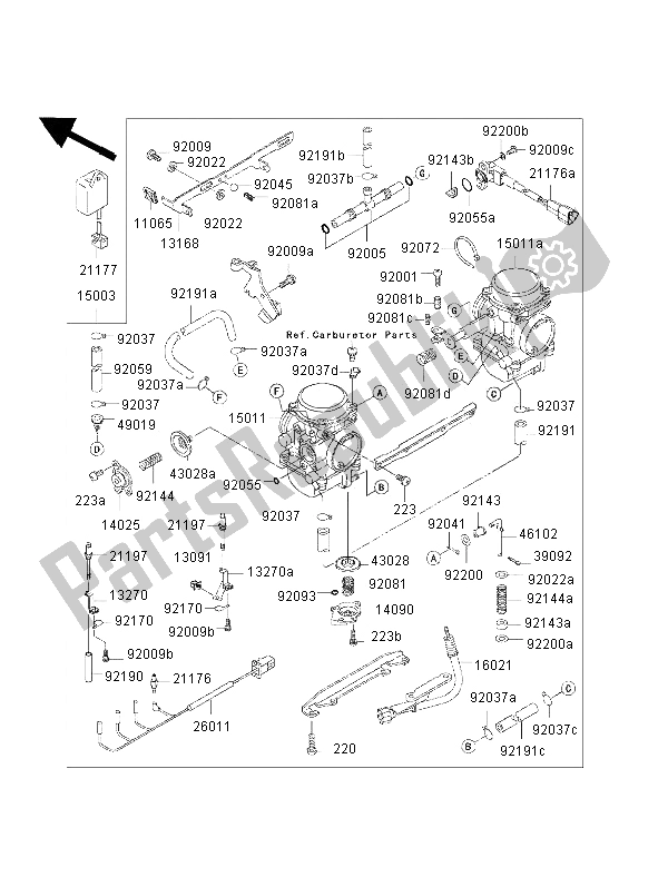 Wszystkie części do Ga? Nik Kawasaki W 650 2002