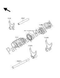 GEAR CHANGE DRUM & SHIFT FORK