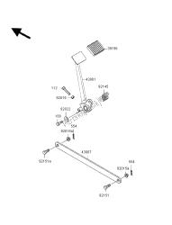 pedal de freio