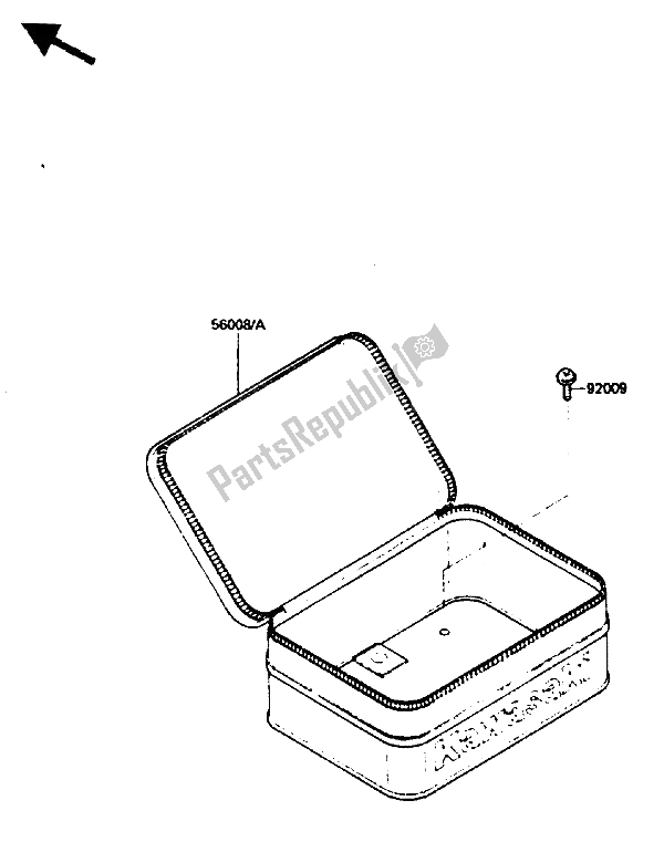 All parts for the Accessory of the Kawasaki KLR 250 1986