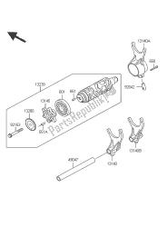 GEAR CHANGE DRUM & SHIFT FORK