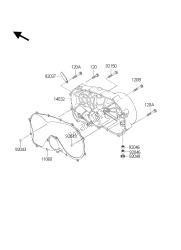 rechter motorkap (pen)